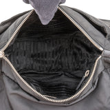 Prada Tessuto Nylon Triangle Flap Pocket Shoulder Bag