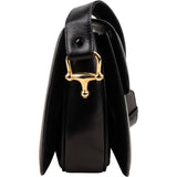 Celine Boxcalf Leather Horse Carriage Flap Triomphe Shoulder Bag