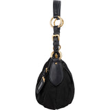 Prada Tessuto Gaufre Ring Triangle Hobo Shoulder Bag