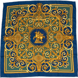 Hermès Les Tuileries Silk Carre 90 Scarf Tuch
