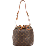 Louis Vuitton Monogram Canvas Sac Noé Petit Shoulder Bag