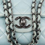 Chanel Quilted Leather Single Flap Crossbody Bag