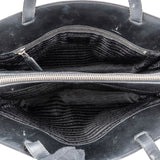 Prada Black Vitello Box Leather Handbag