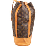 Louis Vuitton Monogram Canvas Randonnee GM Backpack Shoulder Bag
