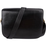 Celine Boxcalf Leather Horse Carriage Triomphe Shoulder Bag