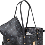 MCM Monogram Visetos Liz Reversible Shopper Shoulder Bag