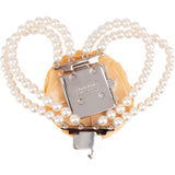 Miu Miu Pearl Flower Bracelet