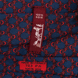 Hermès Chaîne d'Ancre Silk Tie Krawatte