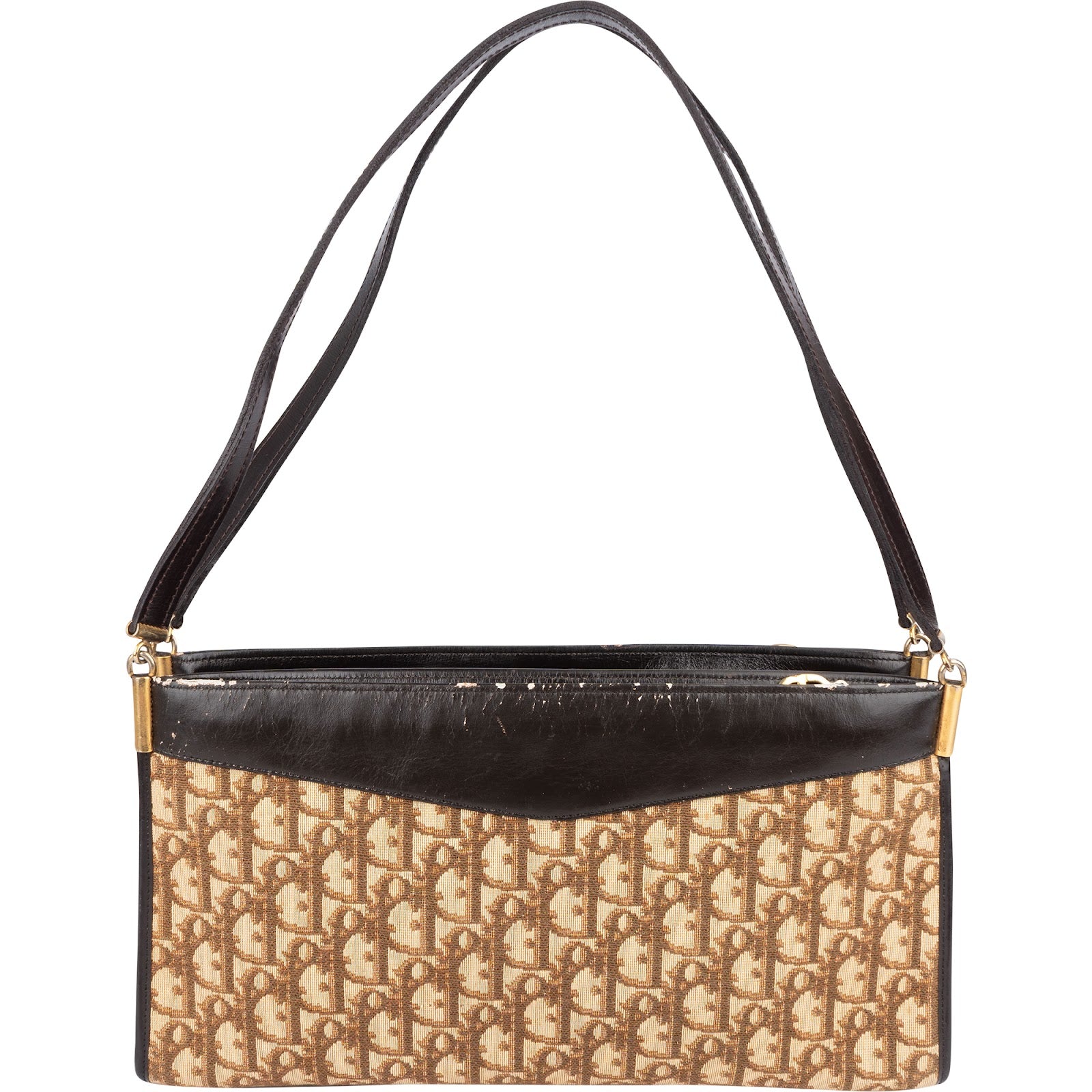 Christian Dior Trotter Monogram Vintage Shoulder Bag xx maße - vintageandkickz