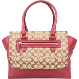 Coach Monogram Signature Canvas Legacy Candace Carryall Handbag