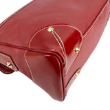 Louis Vuitton Red Leather Suhali L'Essentiel Shoulder Bag