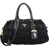 Prada Tessuto Gaufre Satchel Handbag