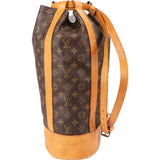 Louis Vuitton Monogram Canvas Randonnee GM Backpack Shoulder Bag