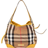 Burberry Nova-Check Monogram Haymarket Hobo Shoulder Bag