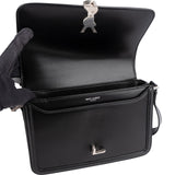 Yves Saint Laurent Boxcalf Leather Medium Sac Solferino Crossbody Bag