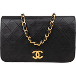 [🔄️B14 / F15] Chanel Quilted Lambskin Medium Double Flap Crossbody Bag - vintageandkickz