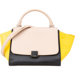 [🔄️B13 / F44] Céline Leather Trapeze Crossbody Bag - vintageandkickz