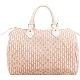 Louis Vuitton Monogram Mini Lin Croisette Speedy 30 Handbag