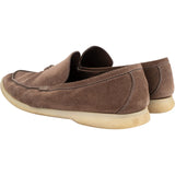 Loro Piana Brown Suede Summer Walk Shoes (44,5)