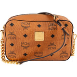 MCM Monogram Visetos Camera Crossbody Bag