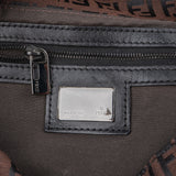 Fendi Monogram Zucca Canvas Mamma Baguette Shoulder Bag