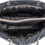 Chanel Quilted Caviar Leather Grand Shopping Tote Shoulder Bag