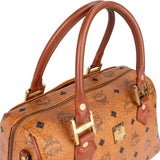 MCM Monogram Visetos Boston Handbag
