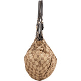 Gucci Monogram GG Canvas Hysteria Studded Hobo Shoulder Bag