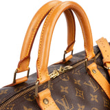 Louis Vuitton Monogram Canvas Keepall 50 Bandoulière Travel Bag