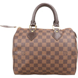 Louis Vuitton Monogram Damier Ebene Speedy 25 Handbag