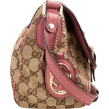 Gucci Monogram GG Sukey Messenger Crossbody Bag