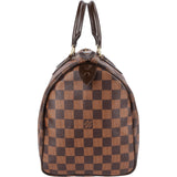 Louis Vuitton Monogram Damier Ebene Speedy 30 Handbag