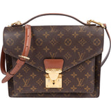 Louis Vuitton Monogram Canvas Monceau Handbag