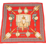 Hermès Feux de Route Silk Carre 90 Scarf Tuch
