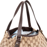 Gucci Monogram GG Abbey Hobo Shoulder Bag