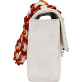 Chanel Quilted Lambskin Medium Single Flap Shoulder Bag
