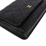 [🔄️B23 / F09] Chanel Quilted Lambskin on Chain Wallet - vintageandkickz