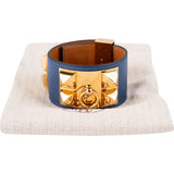 Hermès Gold Tone Collier de Chien Bracelet