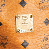 MCM Monogram Visetos Boston Handbag