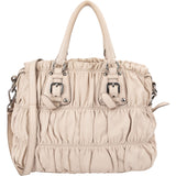 Prada Nappa Leather Gaufre Satchel Handbag