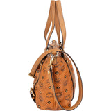 MCM Monogram Visetos Shopper Project Tote Handbag