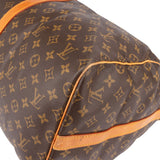 Louis Vuitton Monogram Canvas Keepall 55 Bandoulière Travel Bag