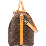 Louis Vuitton Monogram Canvas Keepall 50 Bandoulière Travel Bag