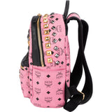 MCM Monogram Visetos Stark Mini Studded Backpack
