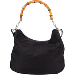 [🔄️B11 / F05] Gucci Nylon Bamboo Hobo Crossbody Bag - vintageandkickz