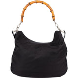 [🔄️B11 / F05] Gucci Nylon Bamboo Hobo Crossbody Bag - vintageandkickz