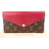 Louis Vuitton Monogram Canvas Epi Leather Marie-Lou Wallet
