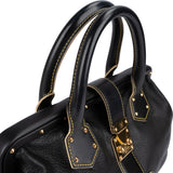 Louis Vuitton Black Leather Suhali L'ingenieux Handbag