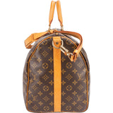 Louis Vuitton Monogram Canvas Keepall 50 Bandoulière Travel Bag