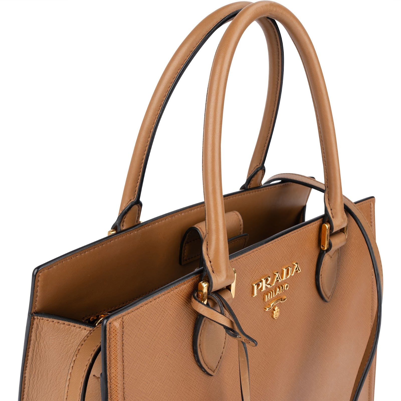 [🔄️B23 / F31] Prada Saffiano Leather Small Galleria Handbag - vintageandkickz